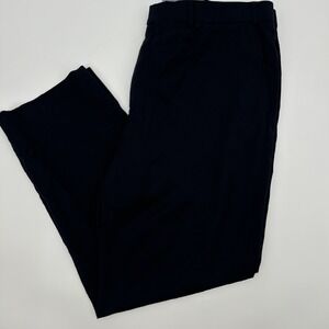 Ballin Wool Dress Pants Mens 42 Navy Blue Tailored Made in Canada Classic Office